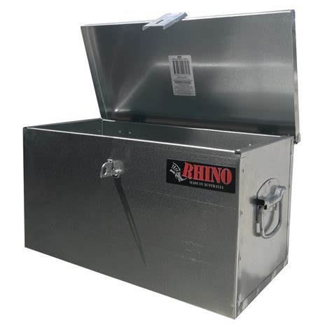 rhino steel tool box|rhino storage box bunnings.